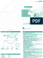 Bread Maker BM750 Instruction Manual PN40-50578-00