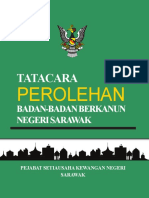 Buku Tatacara Perolehan Badan-Badan Berkanun Negeri Sarawak