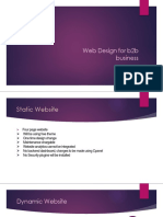Web Design For b2b Business