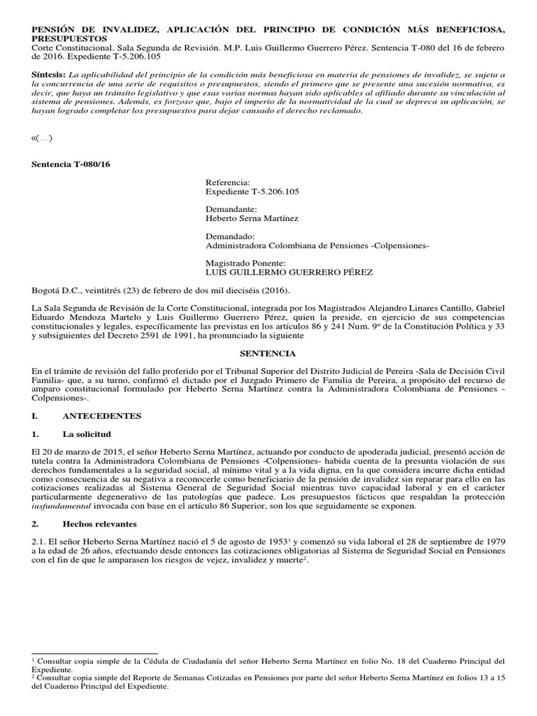 Sentencia | PDF | Caso de ley | Derecho Constitucional