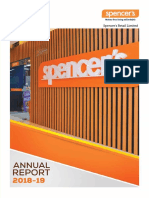 Spencer's Annual Report- 2019