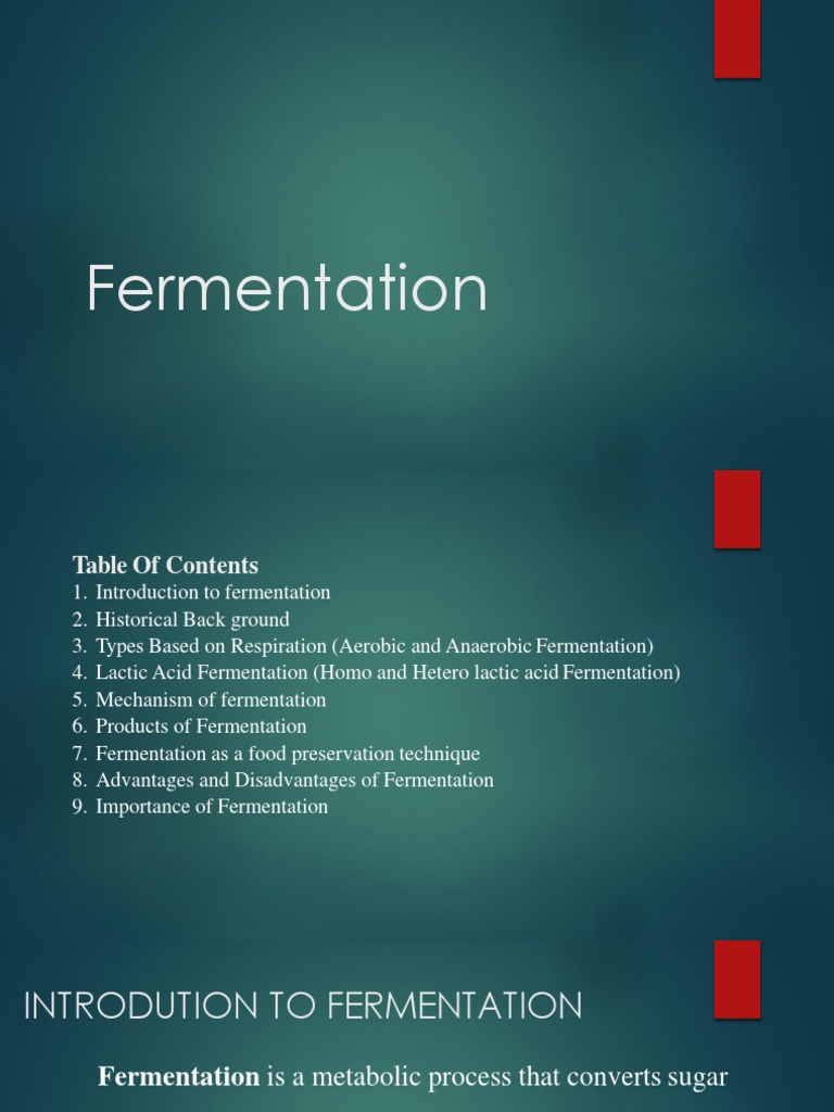 types of fermentation pdf notes ppt