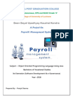 PayRoll Management System