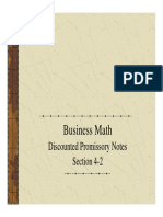 Discounted Promissory Notes 4.2