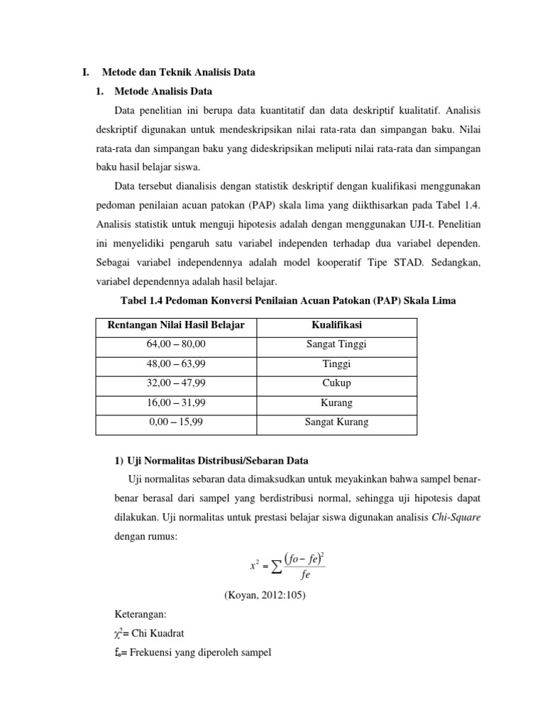 Metode Dan Teknik Analisis Data Docx
