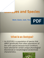 Ecotype v Species revised.ppt