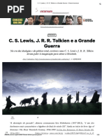 C. S. Lewis, J. R. R. Tolkien e a Grande Guerra – Senso Incomum