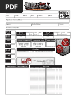 Ficha Attack on Titan Tropa Estacionaria