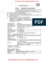 CBSE Class 12 Informatics Practices Commonly Used Libraries PDF