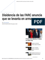 Disidencia de Las FARC Anuncia Que Se Levanta en Armas _ CNN