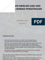 Nikmatnya Mencari Ilmu Dan Indahnya Berbagi Pengetahuan