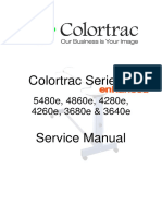 Colortrac Series 4: 5480e, 4860e, 4280e, 4260e, 3680e & 3640e