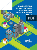 Hand Book On Urban Laws and Policies That Impact Housing Vol-2