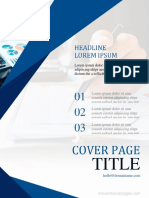 Cover Page Template - 2