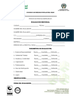 Formatos de Evaluación