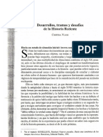 Desarrollos, traumas y desafíos de la historia social