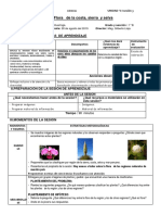 SESION 1ER GRADO - Ciencia y Tecnología