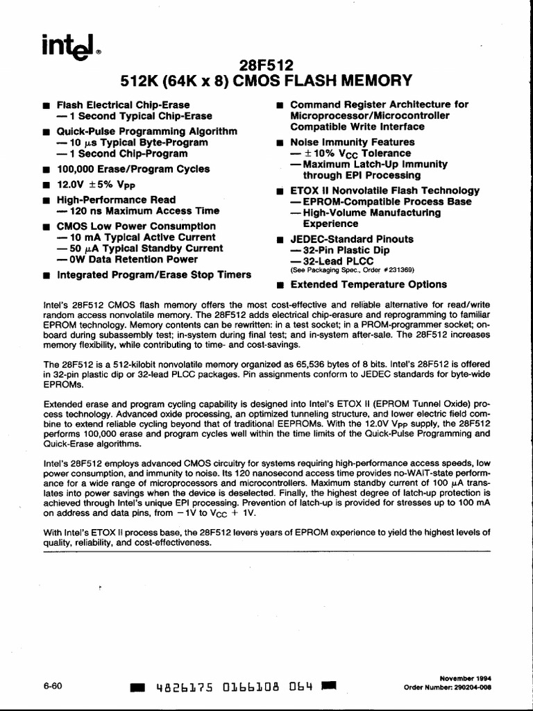 Electronic Components Datasheet | PDF