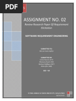 Assignment 2 SRE (Req Elicitation Review)