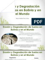 Erosión y Degradación de Suelos en Bolivia