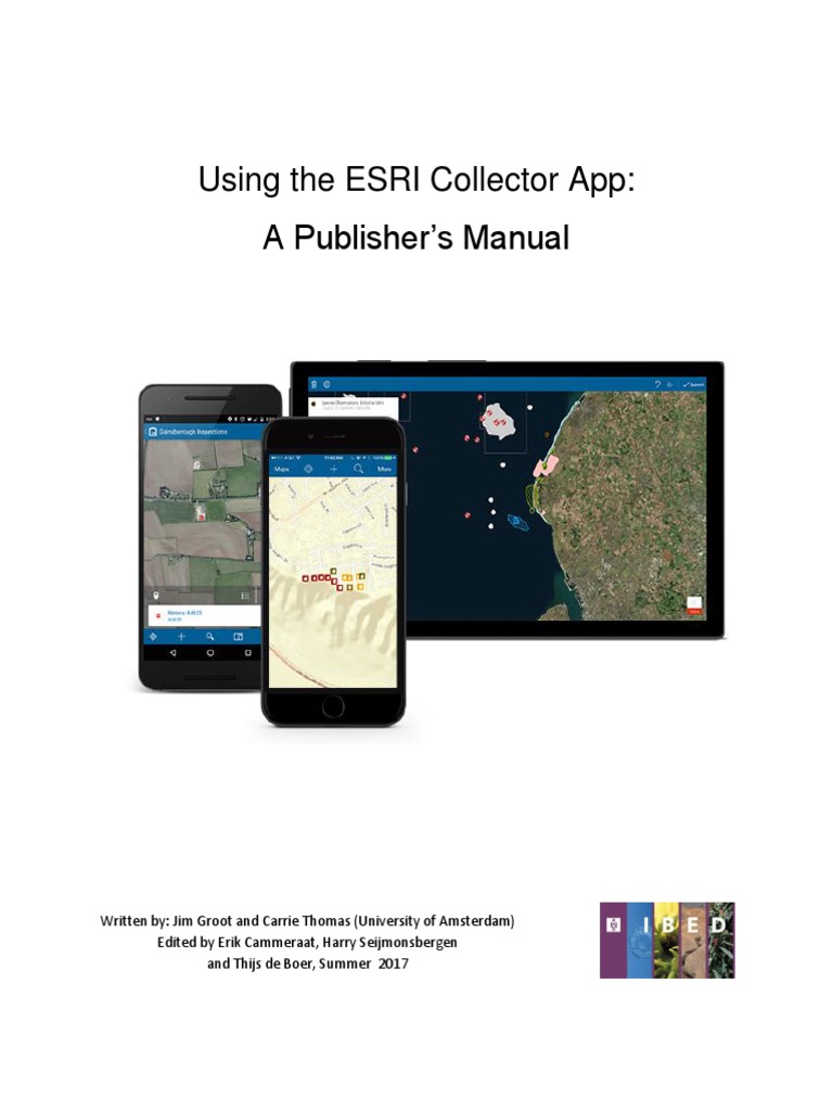 Using The ESRI Collector App: A Publisher's Manual | PDF | Arc Gis | Esri