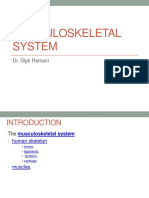 Musculoskeletal System: Dr. Dipti Ramani