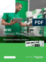 Schneider Price List 2019 Residential & Building Products