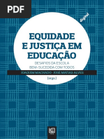 Equidade e Justiça em Educação
