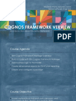 Cognos Framwork Manager Overview