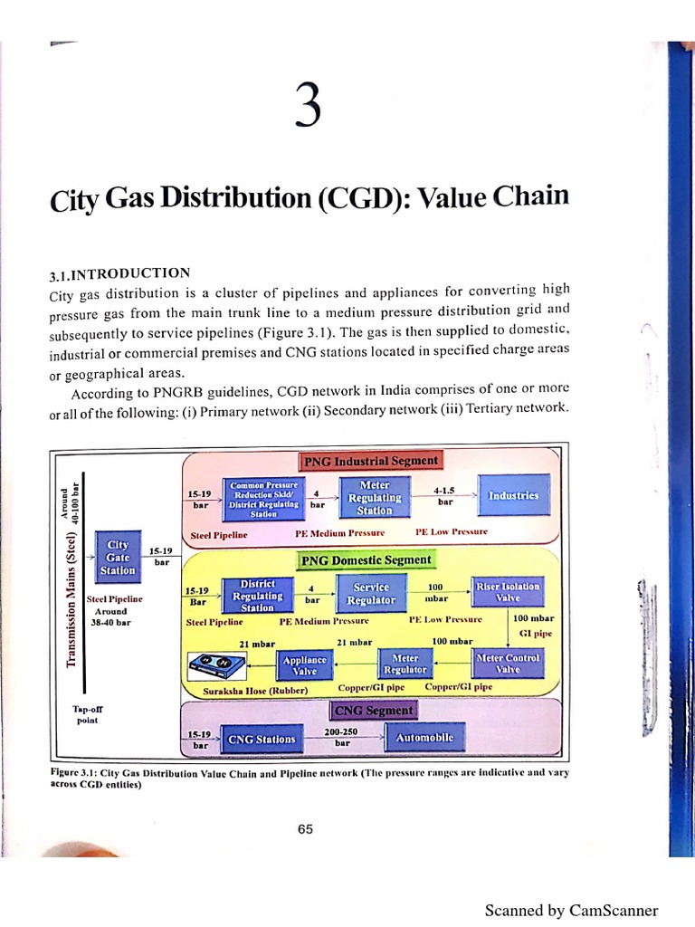 City Gas Distribution Network Overview | PDF