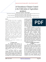 A Review of Greenhouse Climate Control Application For Cultivation of Agriculture Products