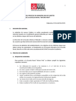 Proceso de Admisión Escuela Naval Arturo Prat 2020