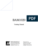 BAM1020 Systems Training Manual