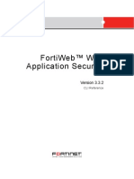 FortiWeb CLI Reference v3 3 2 Rev3