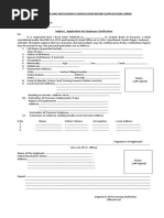 Application Form For Police Verification