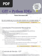 LAB Python-Django - Parte 3 - GIT + Python IDEs