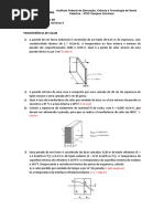 Exercícios Op. Unitárias II - Tec Química - IFSC
