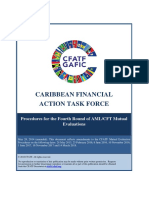 Caribbean Financial Action Task Force: Procedures For The Fourth Round of AML/CFT Mutual Evaluations