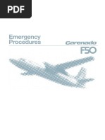 Fokker 50 Carenado Emergency Procedures