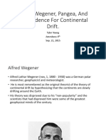 Alfred Wegener, Pangea, and The Evidence For Continental Drift