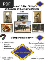 Principles of RAW Training