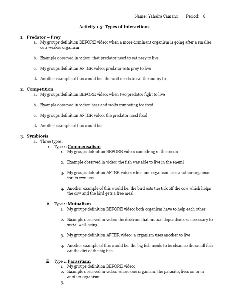 Activity 1 | PDF | Wellness | Science & Mathematics