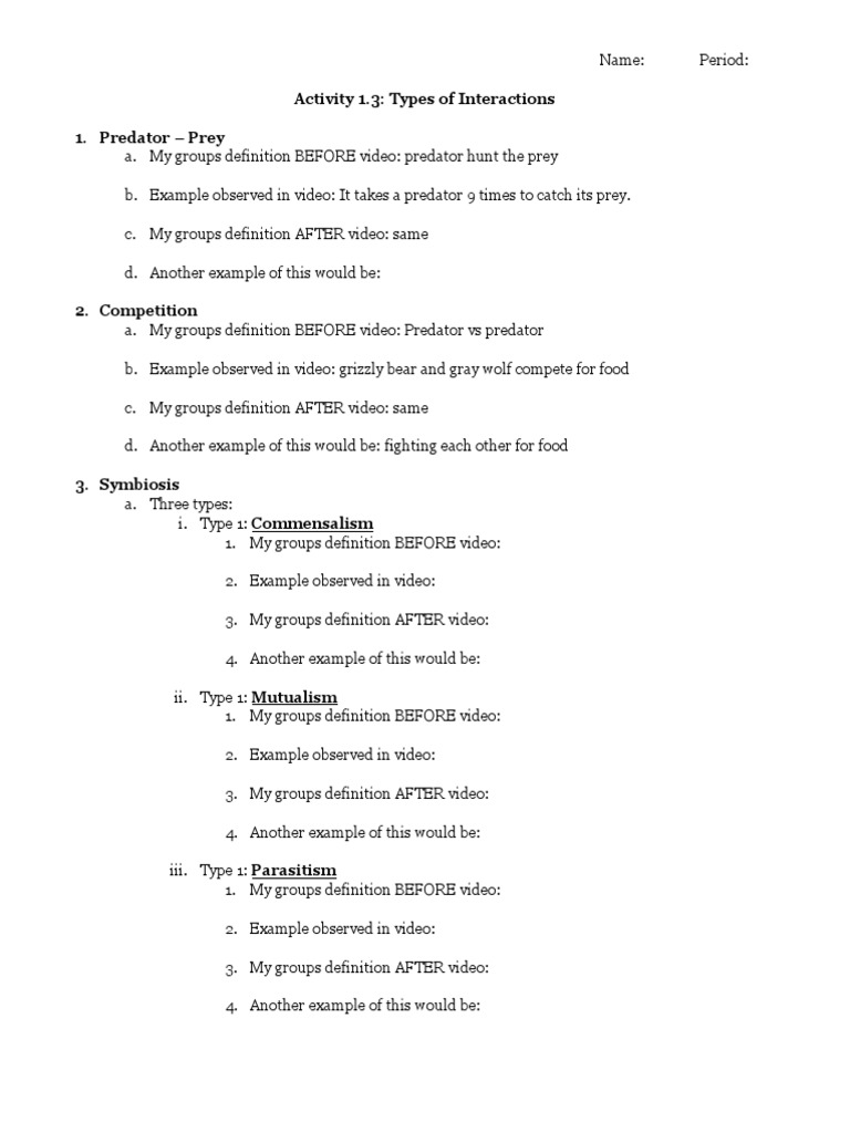 Activity 1 | PDF | Language Arts & Discipline | Wellness