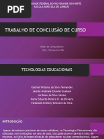 TECNOLOGIAS EDUCACIONAIS