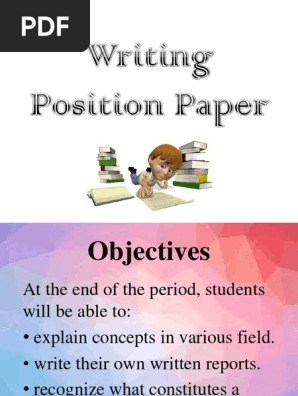 EFA Writing Position Paper