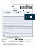 Boarding Pass Chiclayo