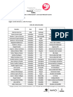 Seleccionados Al Taller 'Visualización de Datos e Información', Con Juan Manuel Lucero