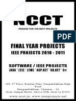 Final Year Projects - Java - J2EE - IEEE Projects 2010 -- IEEE Projects -- A Tree-Based Peer-To-Peer Network With Quality Guarantees