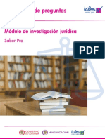 Cuadernillo de Preguntas Investigacion Juridica Saber Pro