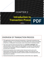 Chapter 2: Introduction To Transaction Processing